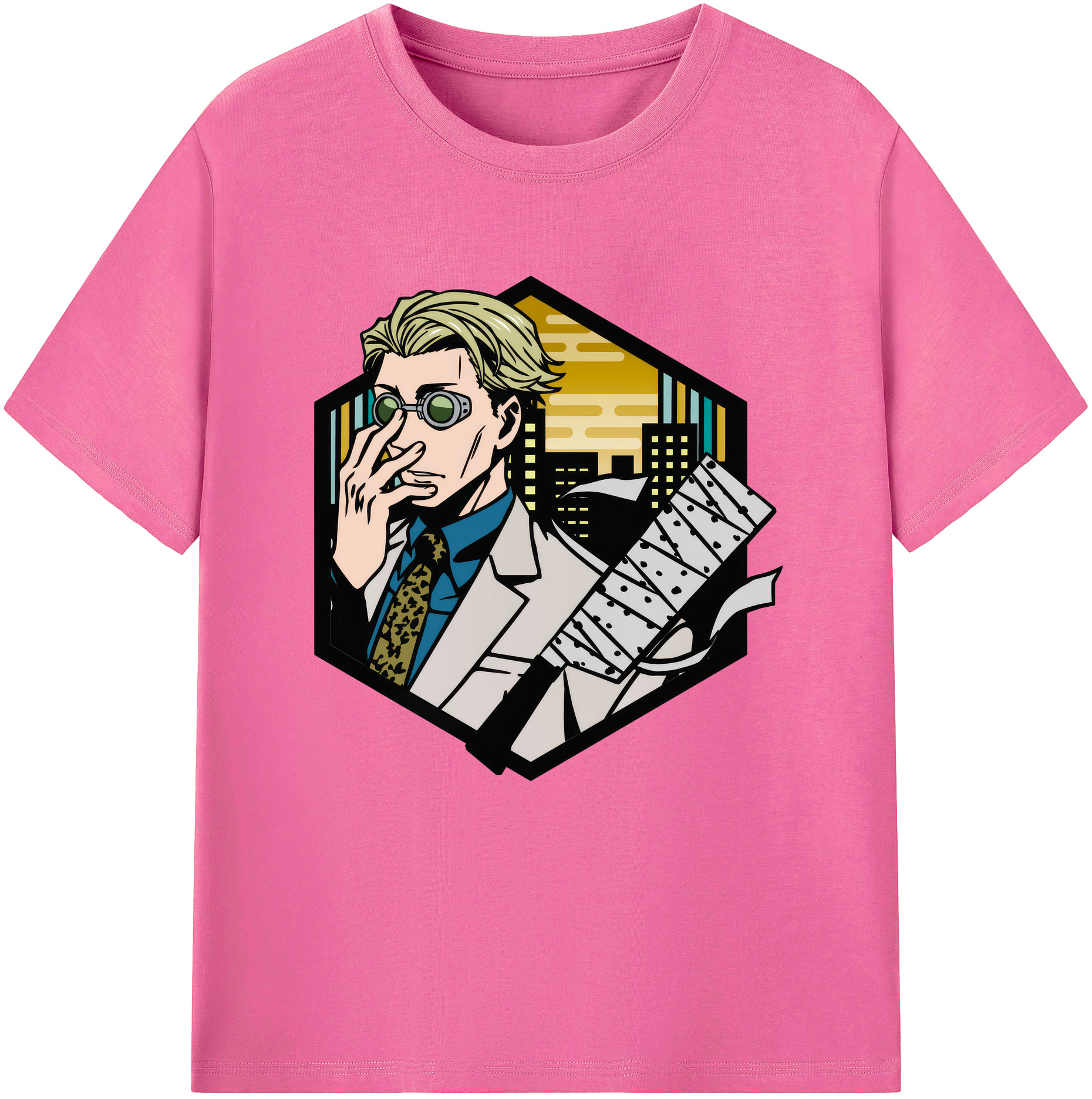 （画像用） 呪術廻戦 Jujutsu Kaisen レディースカジュアルプリントTシャツ（綿100％）